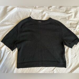 Abercrombie & Fitch Black Crew Neck Sweater